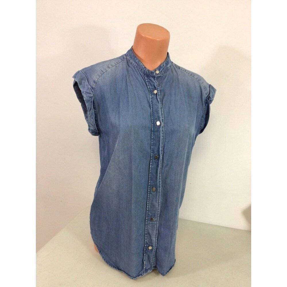 Western Denim Jean Shirt Womens 2XS